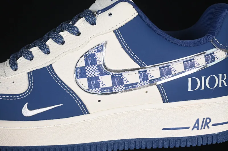 All Categories Nk Air Force 1 Air Force Series Nk Air Force 1 Low Air Force Low Nike Air Force 1'07 Low Dior Joint Mi Blue Jiugongge Air Force One Low Casual Shoes DF0188-103